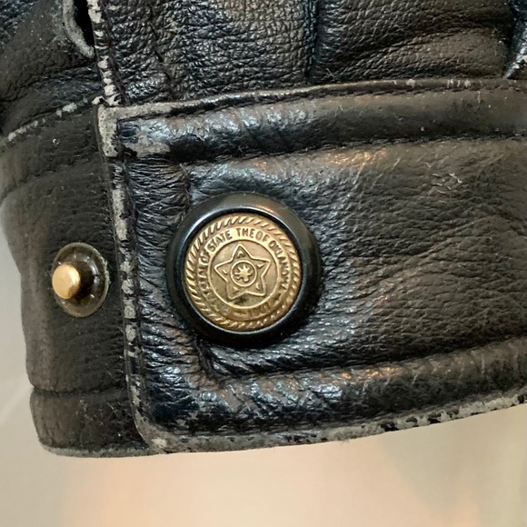 Prestige Leather Black Motorcycle Jacket Large. - Picture 10 of 13